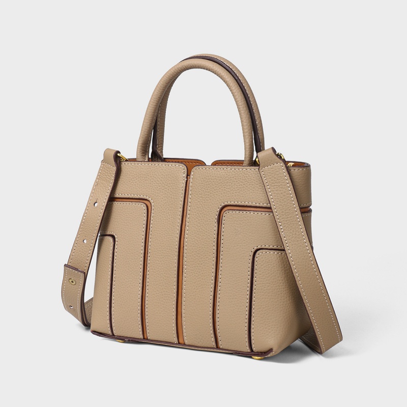 Interior Design Minimalist - Bolsa crossbody de couro genuíno com