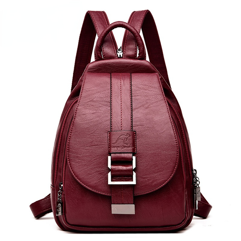 Interior Design School - Designer Mochilas de Couro para Mulheres,