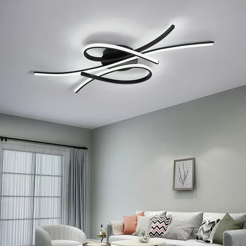 Interior Design Minimalist - Moderna luz de teto led para