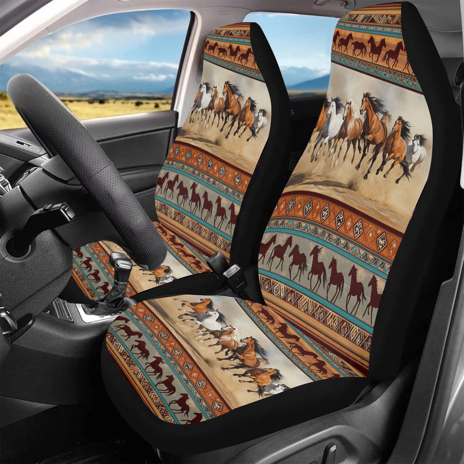 Interior Design Earth Tones - Capas para assentos de carro com