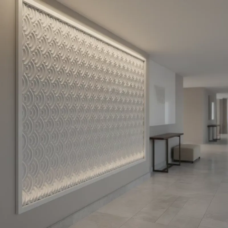 Wall Panel 3D Texture - Painéis de Parede em Madeira Sólida
