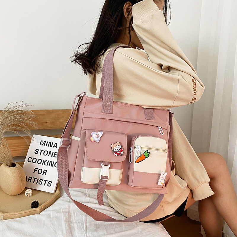 Interior Design School - Novo designer bolsa escolar messeng saco