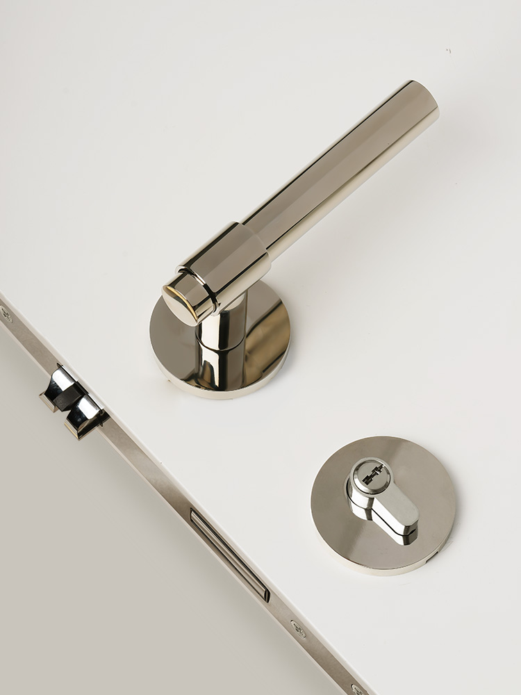 Interior Design Minimalist - Fechadura de Porta Dooroom em Latão: