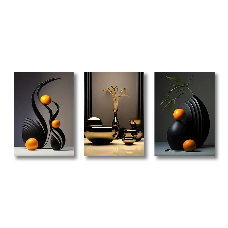 3 pçs/set abstrato impressão e - Interior Design Sketch avaliação e preço