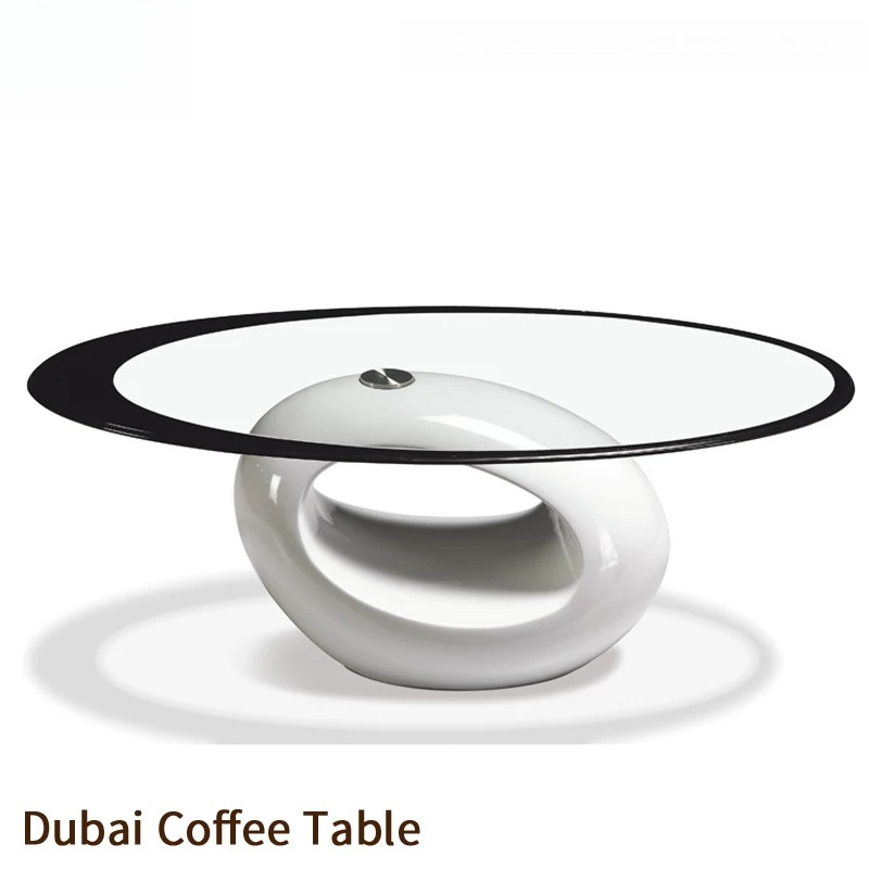Mesa de Café de Vidro Estilo D - Interior Design Dubai avaliação e preço