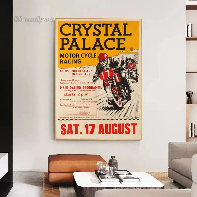 Vintage 24 horas motocicletas  - Interior Design Sketch avaliação e preço
