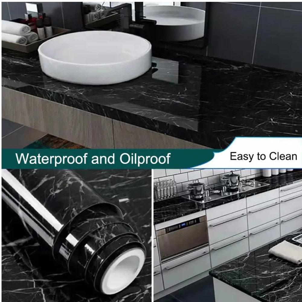 Mármore Vinil Papel De Parede  - Interior Design Kitchen avaliação e preço