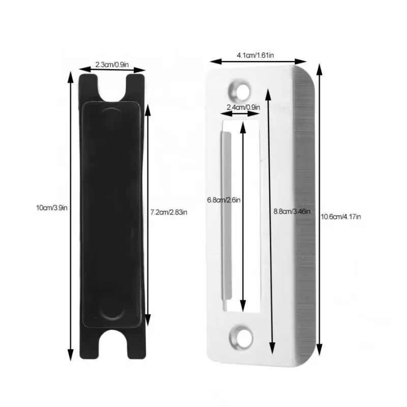 Silencioso Porta Handle Lock p - Interior Design Kitchen avaliação e preço