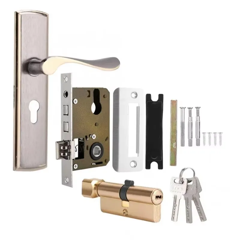 Silencioso Porta Handle Lock p - Interior Design Kitchen avaliação e preço