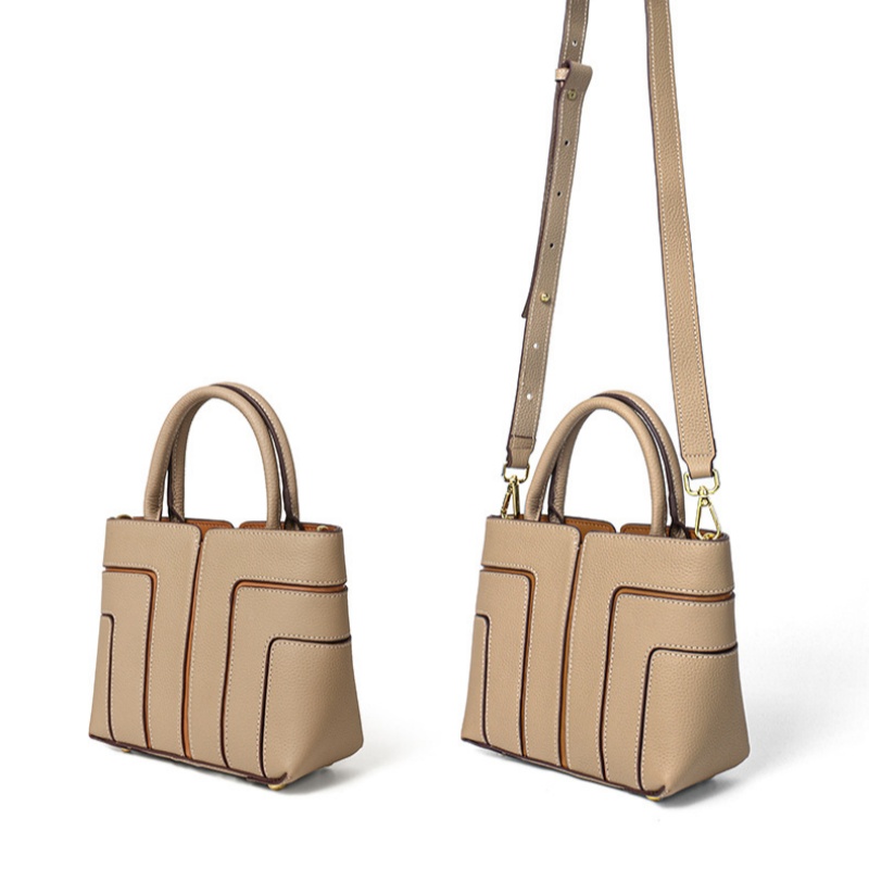Bolsa crossbody de couro genuí - Interior Design Minimalist avaliação e preço