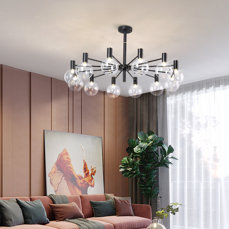 Luz de luxo sala estar led lus - Interior Design Of Cafe avaliação e preço