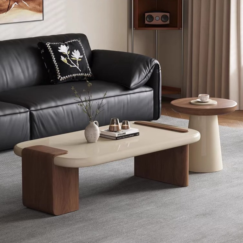 Mesa de Café em Madeira de Noz - Interior Design Minimalist avaliação e preço