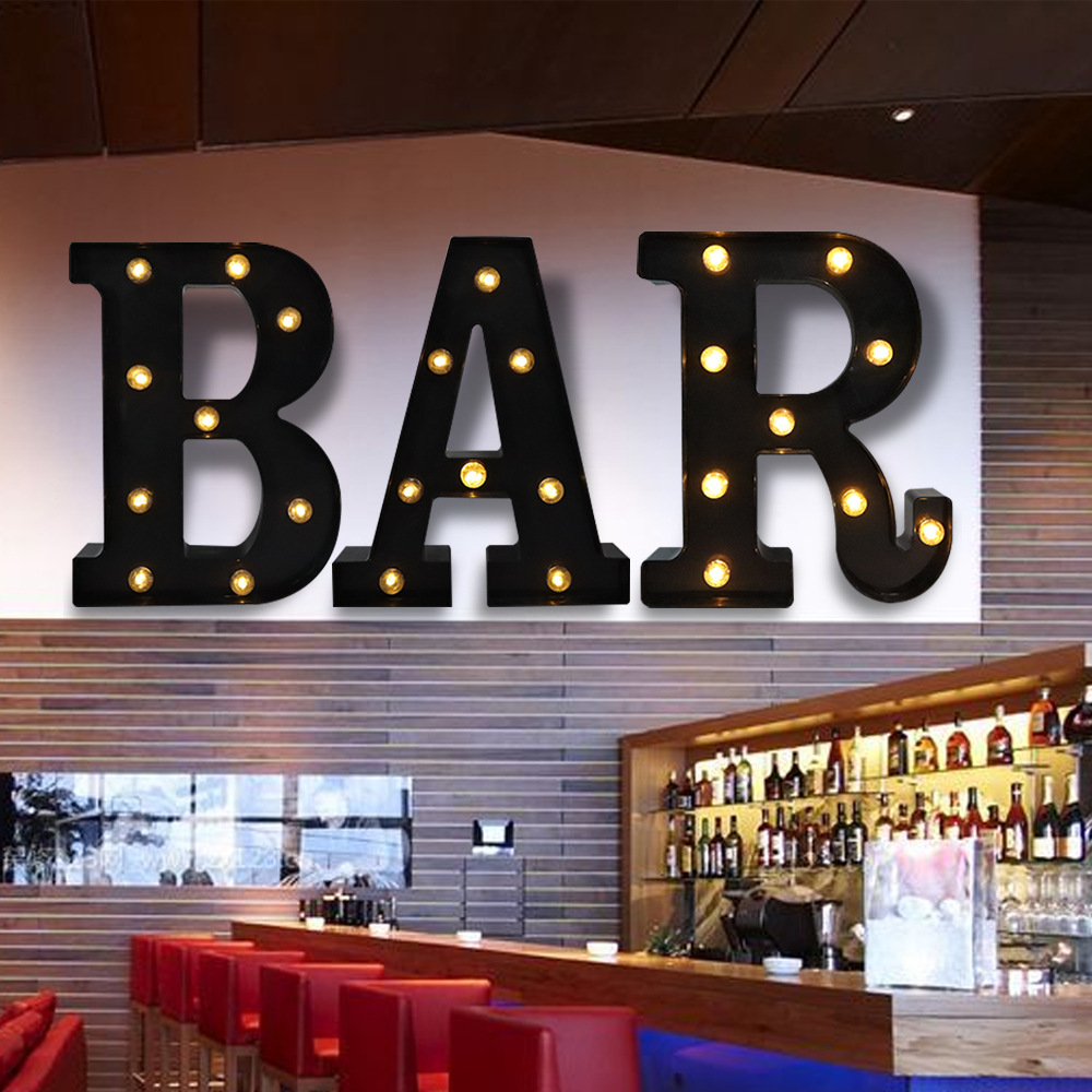 Letras de LED de 22cm, Letras  - Interior Design Quotes avaliação e preço
