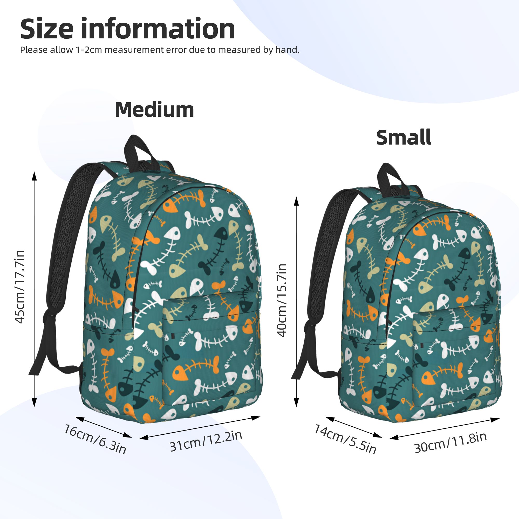 Mochila colorida com padrão de - Interior Design School avaliação e preço