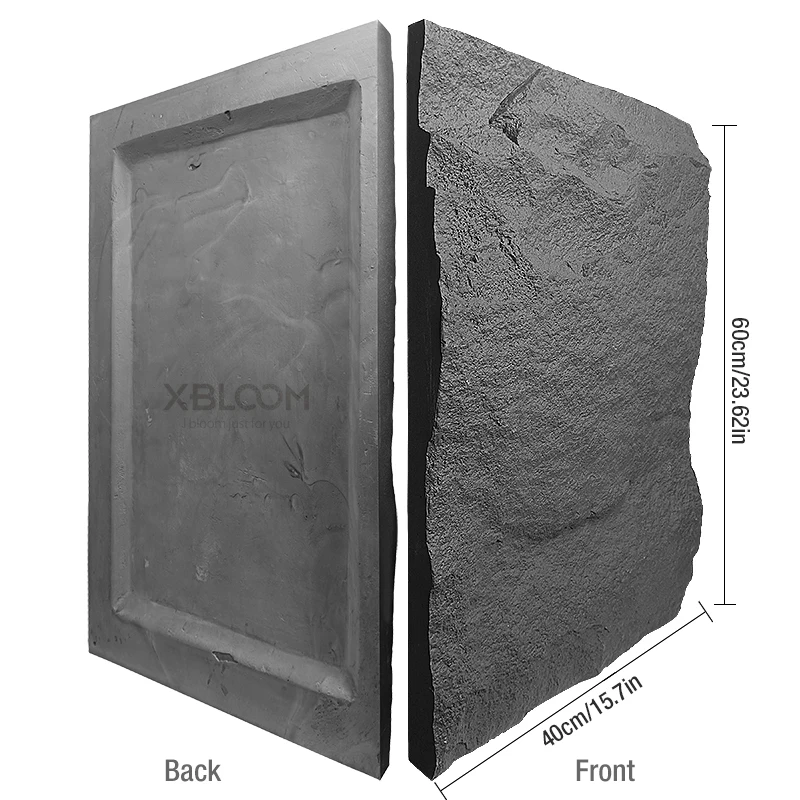 60x40cm caixa de pedra textura - Wall Panel 3D Texture avaliação e preço
