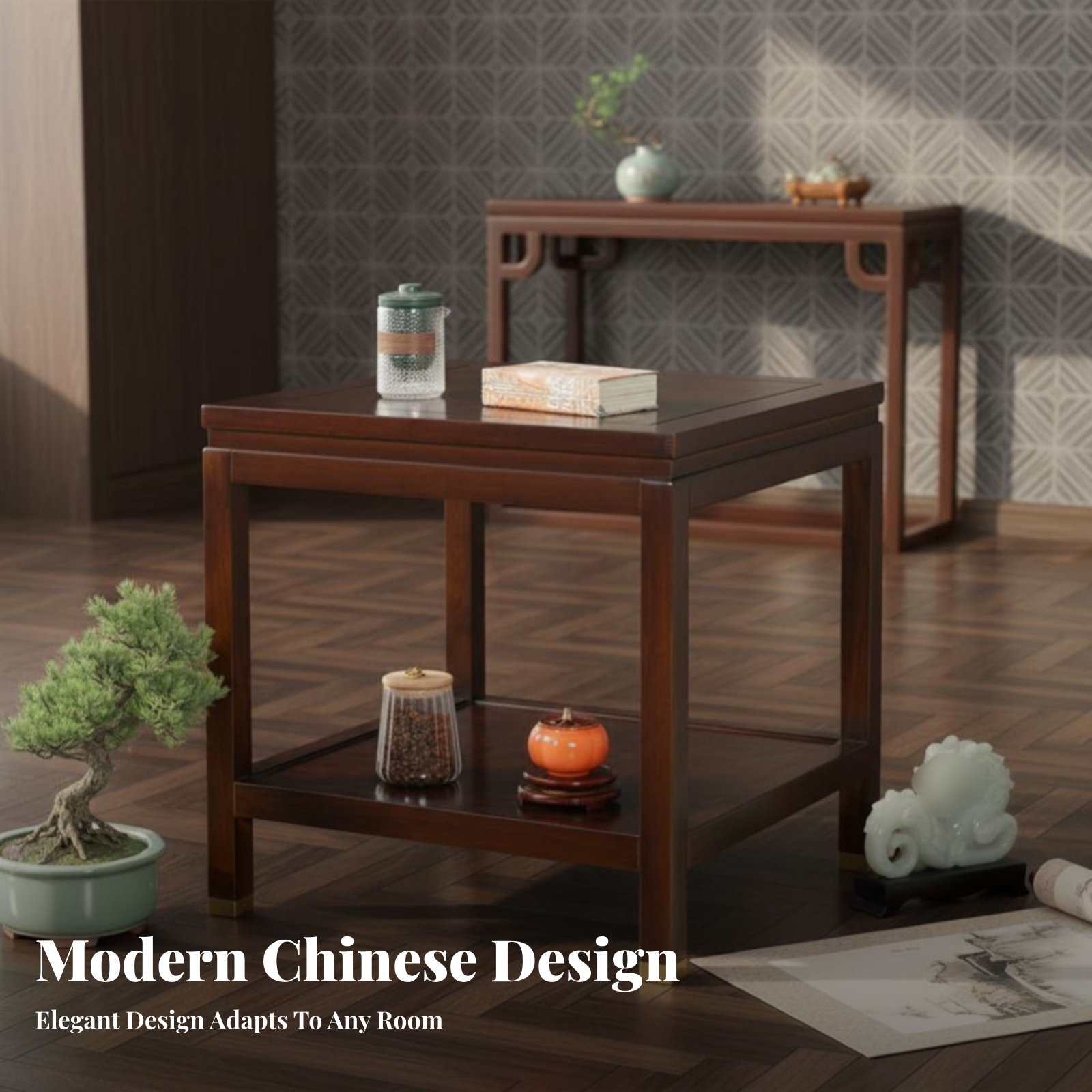 Mesa Quadrada de Dois Níveis c - Interior Design Minimalist avaliação e preço