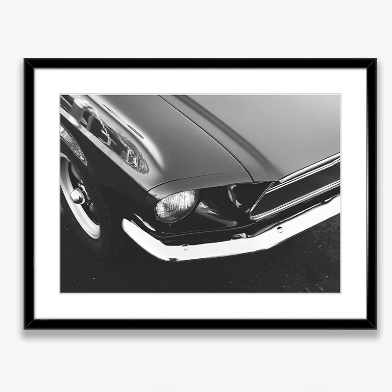 Preto e branco ford mustang cl - Interior Design Sketch avaliação e preço
