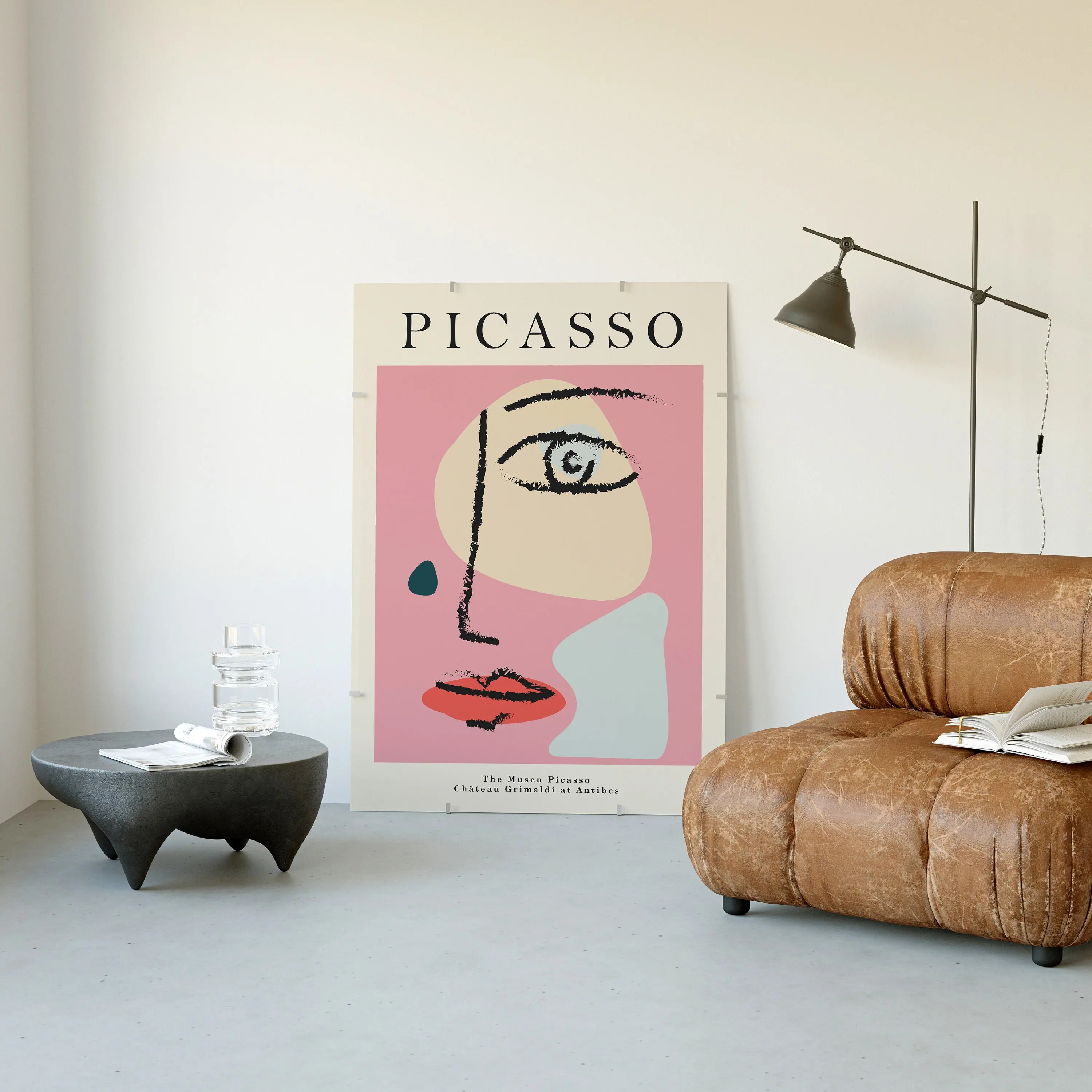 Picasso exposição arte da pare - Interior Design Sketch avaliação e preço