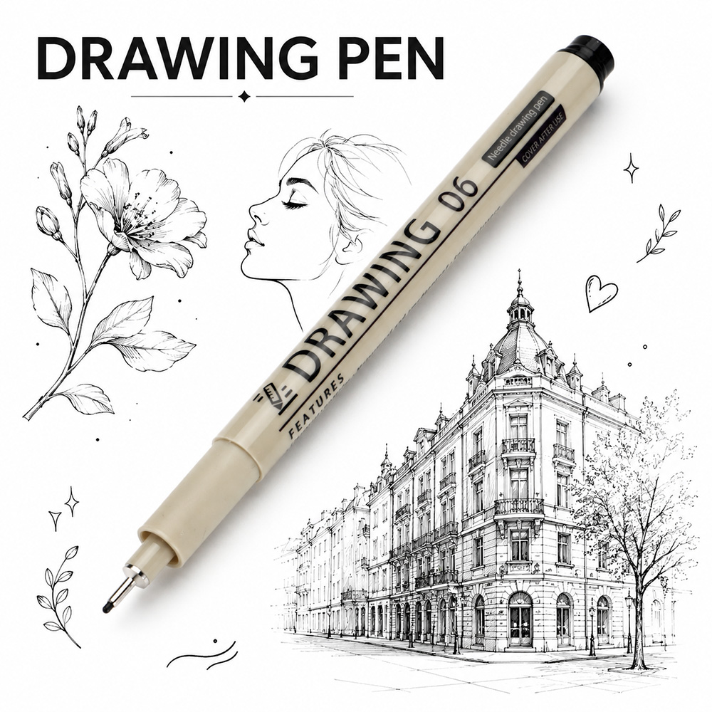 Canetas Micron de Ponta Fina ( - Interior Design Sketch avaliação e preço