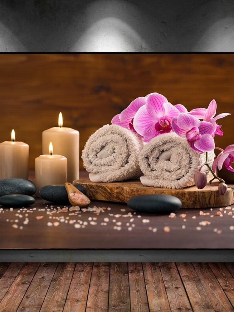 Candle spa zen pedra orquídea  - Interior Design Sketch avaliação e preço