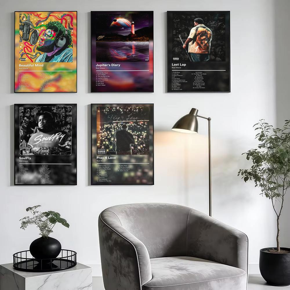 Pôster de Rap Emocional R-Rod  - Interior Design Minimalist avaliação e preço